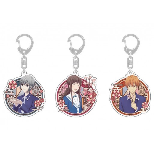 [PREORDER] Fruits Basket Pop-up Store Sakura Keychains