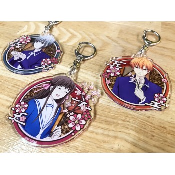 [PREORDER] Fruits Basket Pop-up Store Sakura Keychains