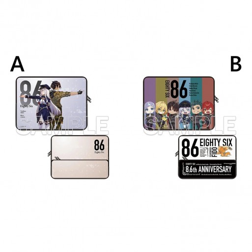 Man ポップアップグッズ Eighty Six Anniversary Popup Pouches